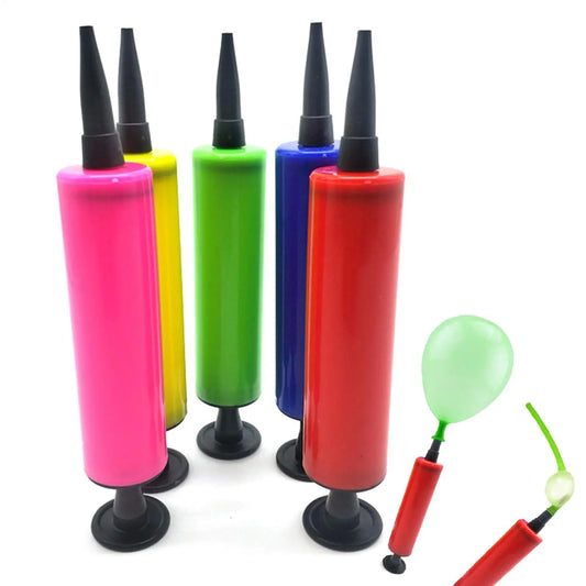 Balloon Pump Hand Push Balloon Inflater Birthday Party Wedding Supplies Quality Ballons Air Pump Accessories Home Decoration Peaceful Pleasures Health and Wellness