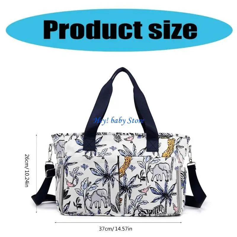 Fashion Pattern Diaper Bag | Stroller Hanging Bag & Organizer