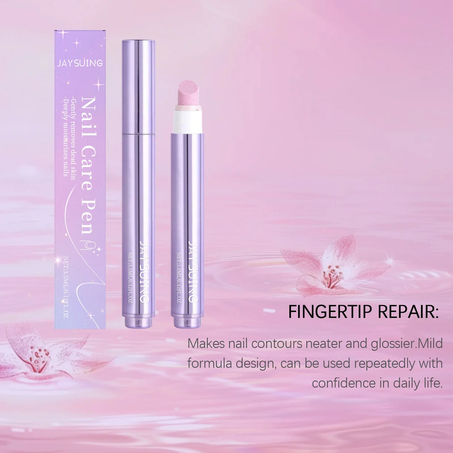 Sunflower Seed Oil Nail Pen Nourish Repair Nails Soften Cuticle Prevent Breakage Strengthen Nails Quick Dry Nails Care Oil Pen Peaceful Pleasures Health and Wellness