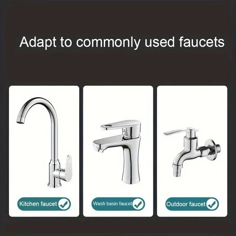 360° Kitchen Faucet Aerator Sprayer – 3 Modes, Easy Install