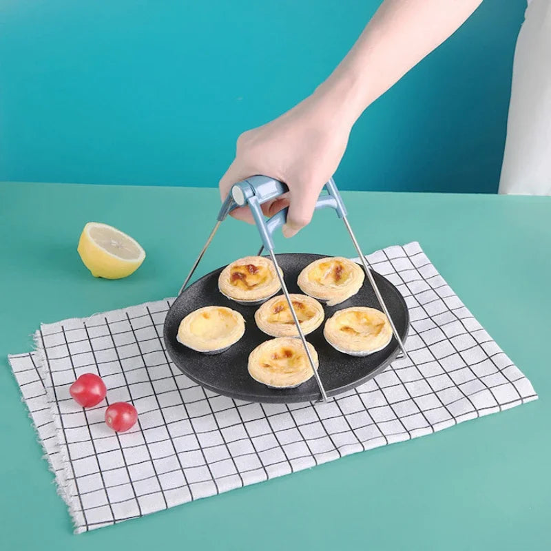 Stainless Steel Anti-Scald Bowl & Pot Clip Kitchen Tool