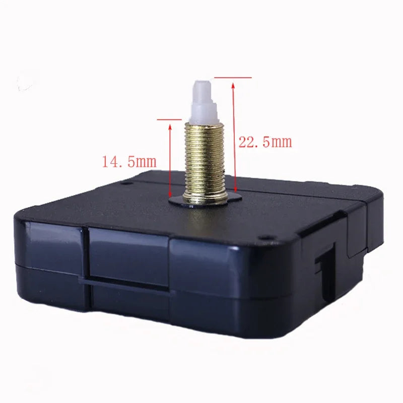 Quartz Time Hands Clock DIY Wall Clock Maximum Dial Thickness 31mm Shaft Length Replacement Movement Parts Repair Silent Clockwo Peaceful Pleasures Health and Wellness 22.5mm
