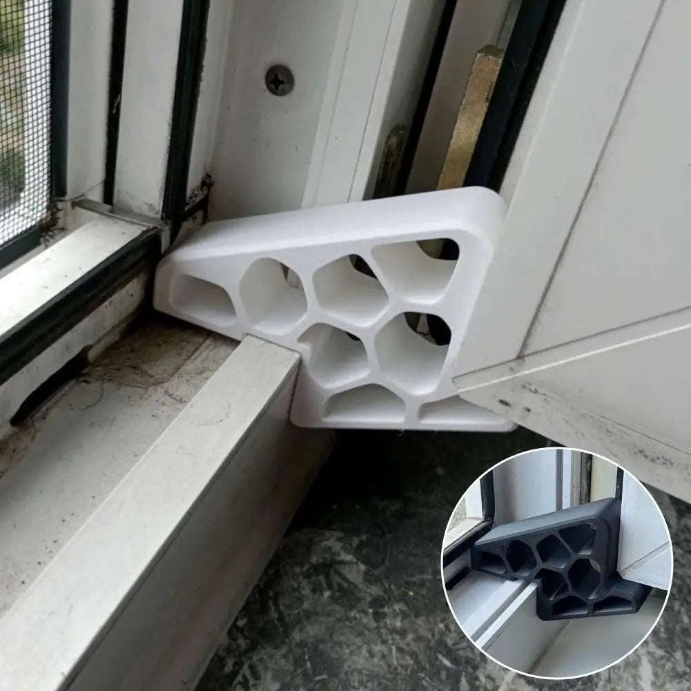 Door Window Stopper Door Wedge Protector Scratch Resistant Window Stopper Block for Bedroom Balcony Non-Slip Peaceful Pleasures Health and Wellness