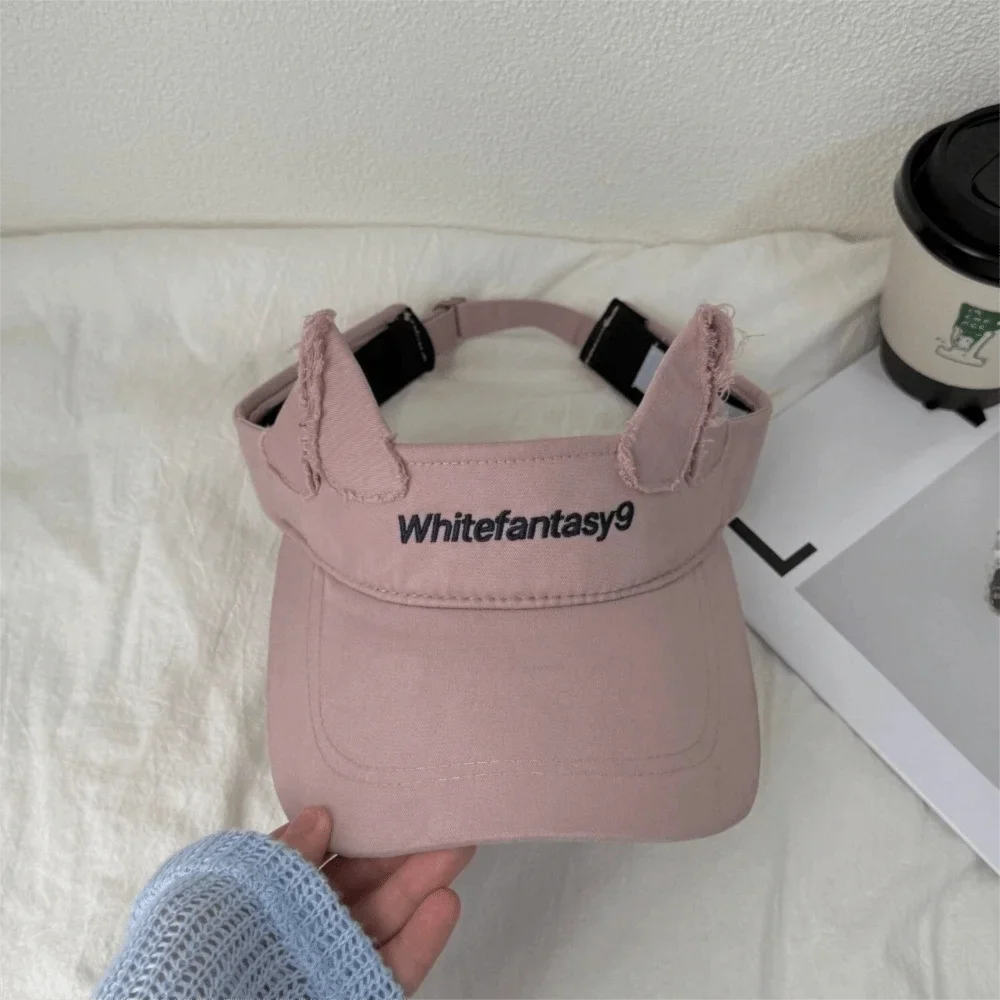 Cat Ears Baseball Cap – Cute Adjustable Embroidered Sun Hat
