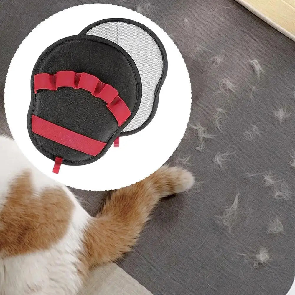 Silicone Pet Grooming Gloves – Dog & Cat Hair Removal Mitt