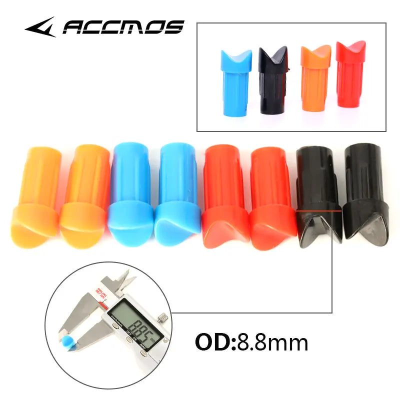 Crossbow Archery Half-moon Bolts Arrow Nocks Internal ID Carbon Shaft