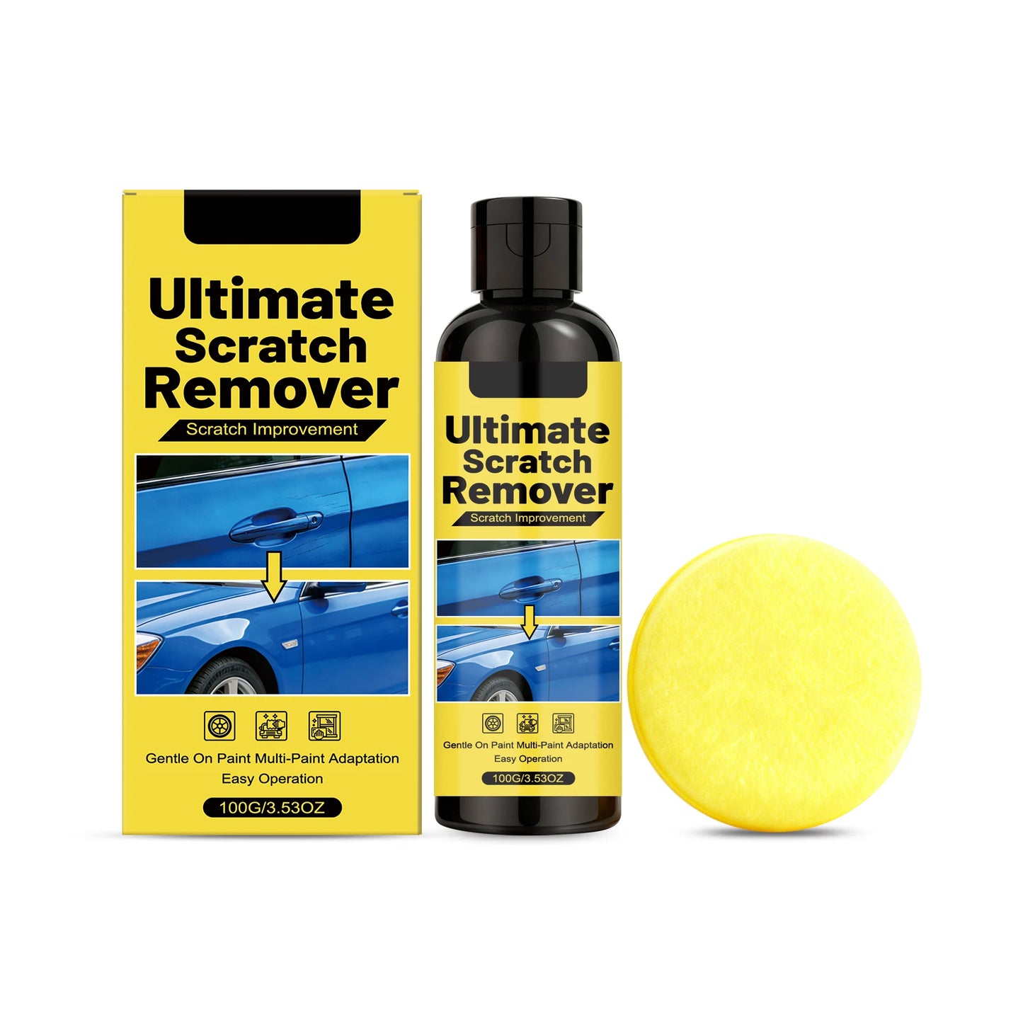 Car Scratch Remover Kit – Polish & Swirl Mark Repair
