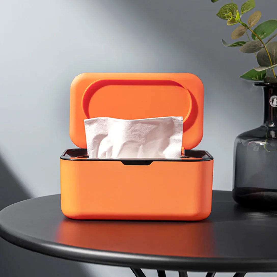 Dustproof Wipes Dispenser with Lid | Large Capacity Baby Wipe Case