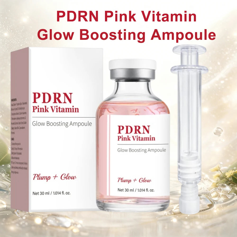 Glow Intensive PDRN Ampoule, Copper Peptides & Vitamin B12 Serum for Face with Collagen & Multi Peptides & 10 Hyaluronic Acids Peaceful Pleasures Health and Wellness