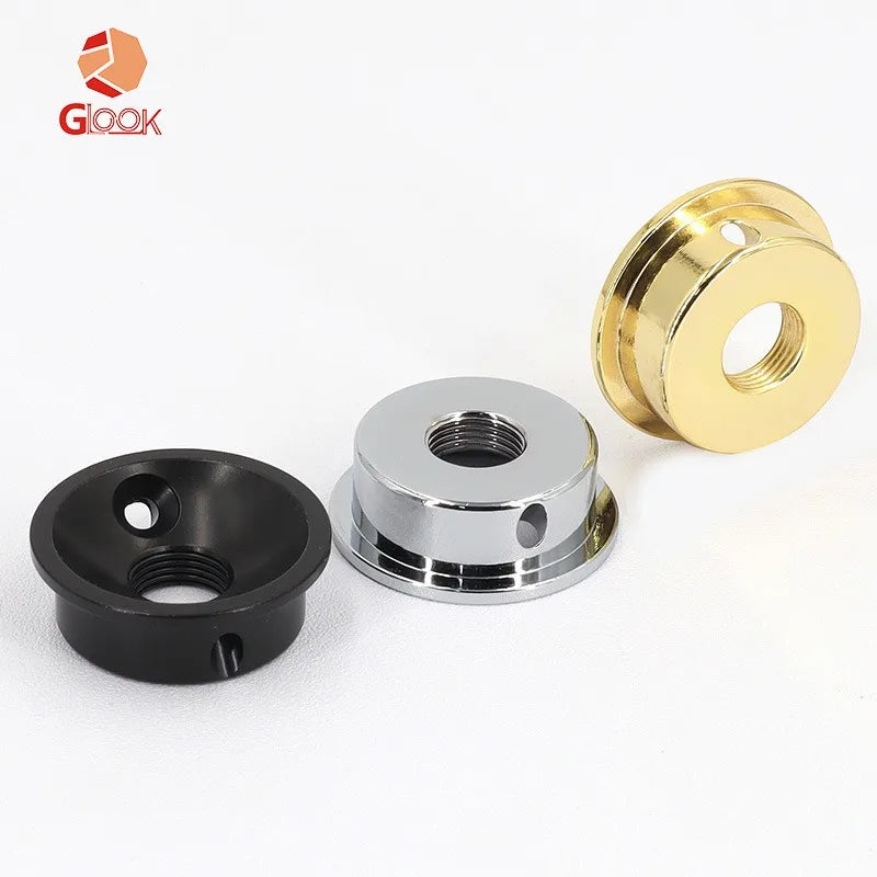 Electric Guitar Audio Output Socket Jack Holder Bowl Round Cup Pot