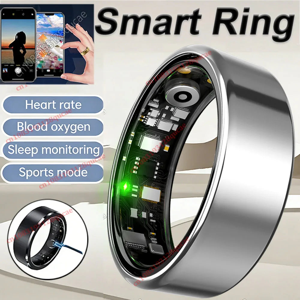 R09 Smart Ring – Heart Rate, SpO2 & Sleep Tracker | 5ATM