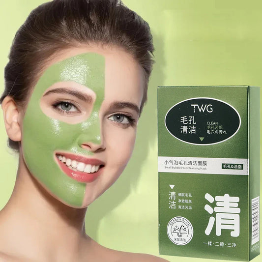 Bubble Pore Cleansing Facial Mask – Deep Moisturizing & Detox Bubble Facial Mask Oasis Select 12pcs