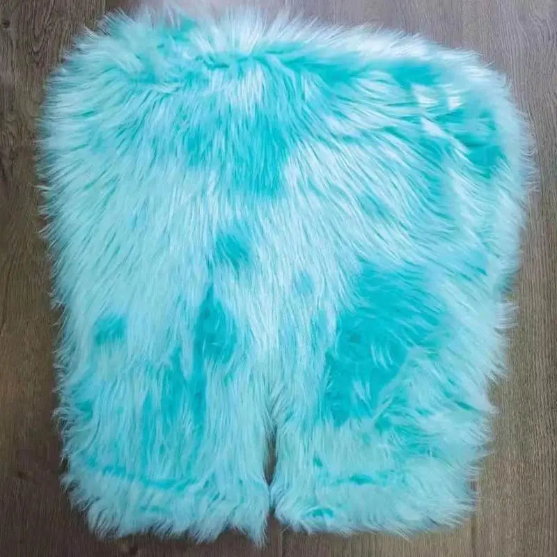 Newborn Baby Photography Fur Blanket | Soft Photo Prop Mat