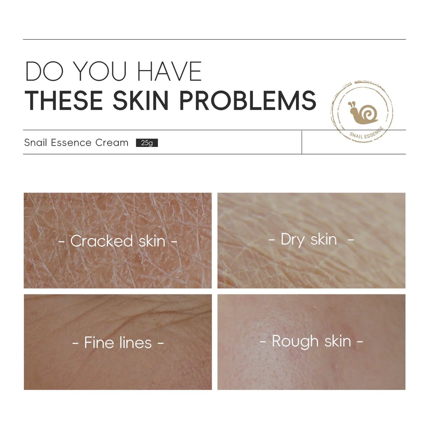LAIKOU Snail Collagen Face Cream – Hydrating Moisturizer 25g