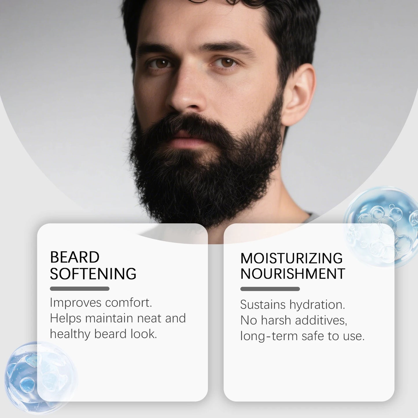 Rosemary Beard Oil for Men – Non-Greasy Softening Formula
