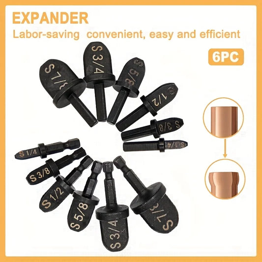1 6 Electric Copper Tube Expander Reamer Head Pipe Installation Tool Peaceful Pleasures Health and Wellness