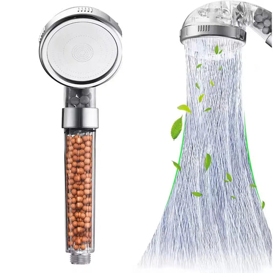 Filtered Handheld Shower Head | 3-Mode High Pressure Water Saving Filtered Shower Head Oasis Select