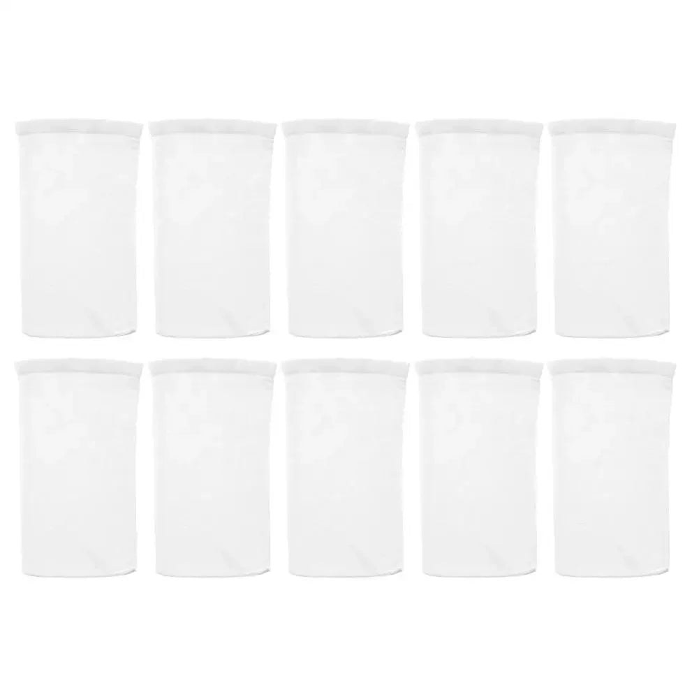 5/10/20/30/50/100pcs Filter Storage Pool Skimmer Socks Nylon Swimming Pool Filter Socks For Baskets Skimmers White Pool Supply Peaceful Pleasures Health and Wellness 40PCS