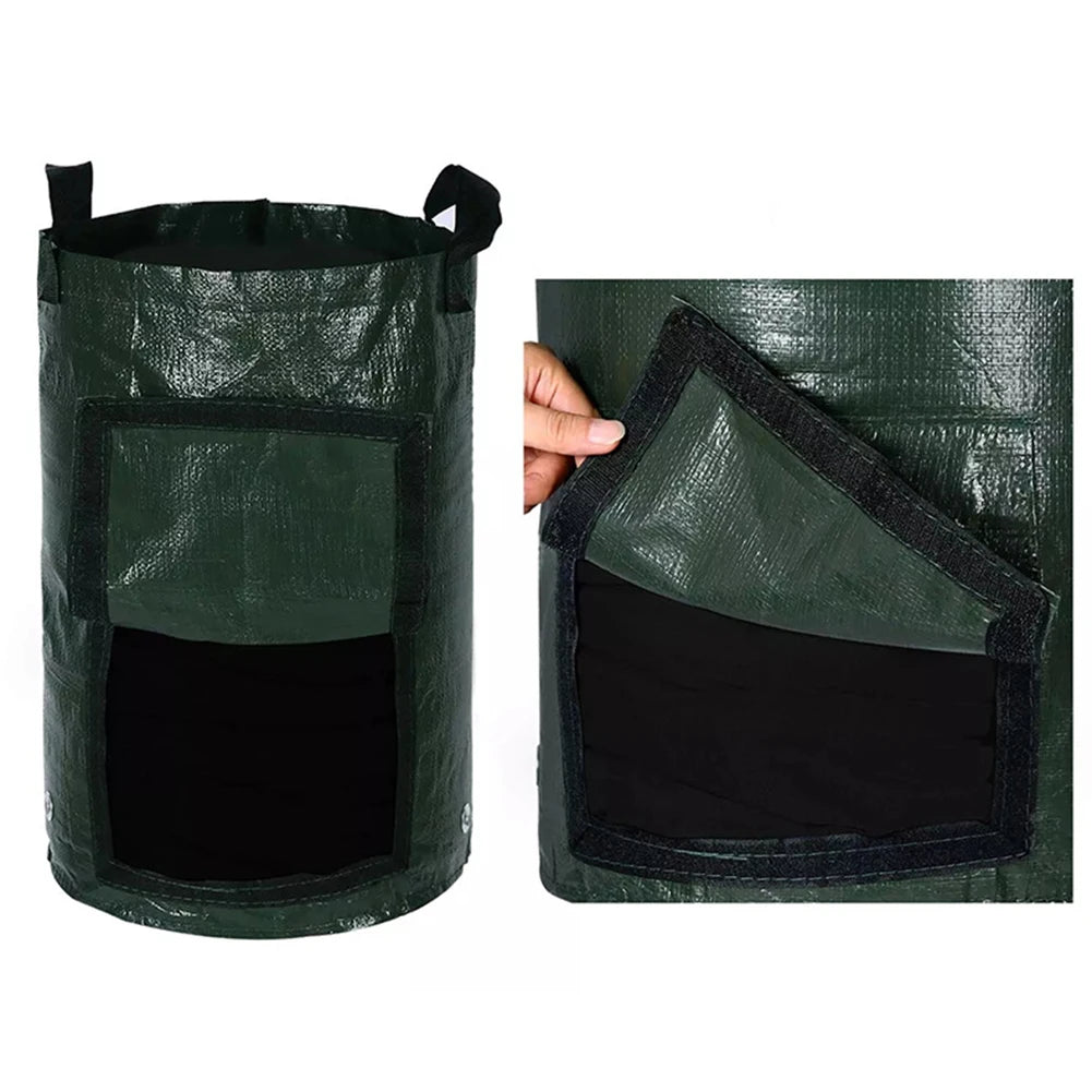 10-Gallon Grow Bags Vegetables Plants Handles Pots Garden Flower