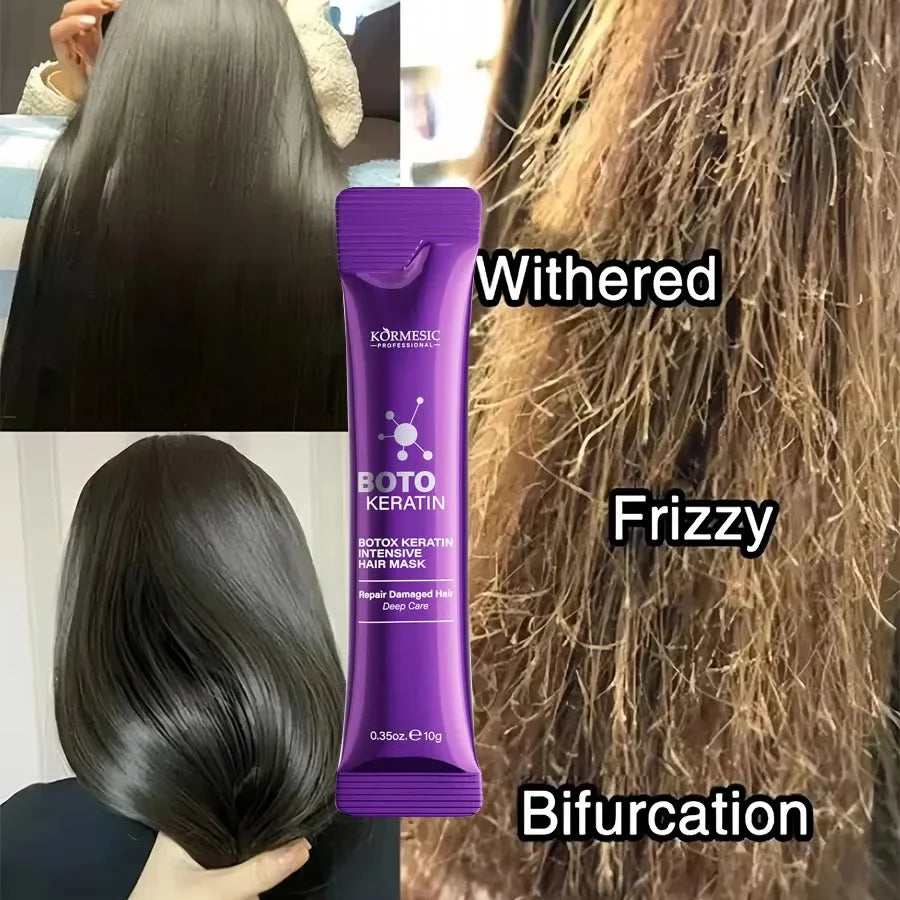 BIOAOUA Keratin Hair Mask – Smooth, Soft & Frizz-Free in 5 Sec