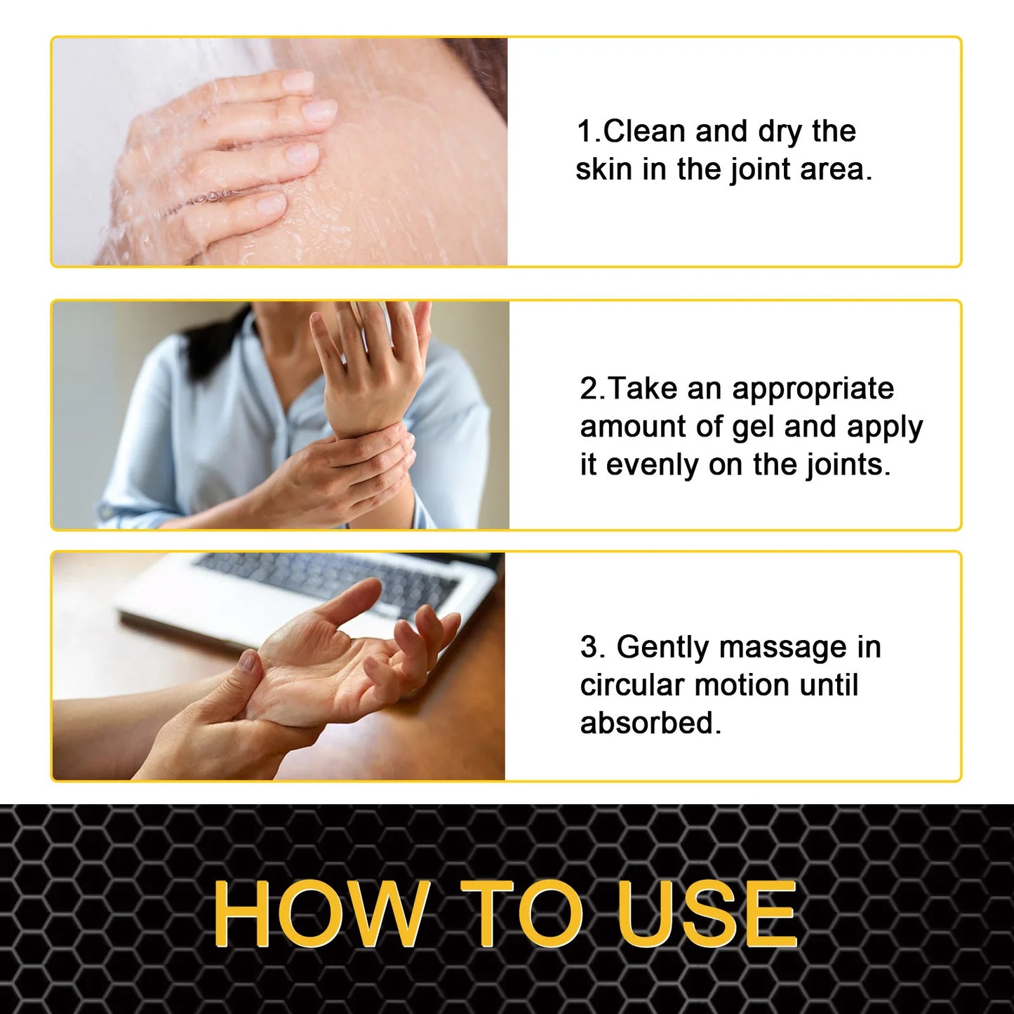 Bee Venom Joint & Muscle Comfort Gel – 20g 40g 60g