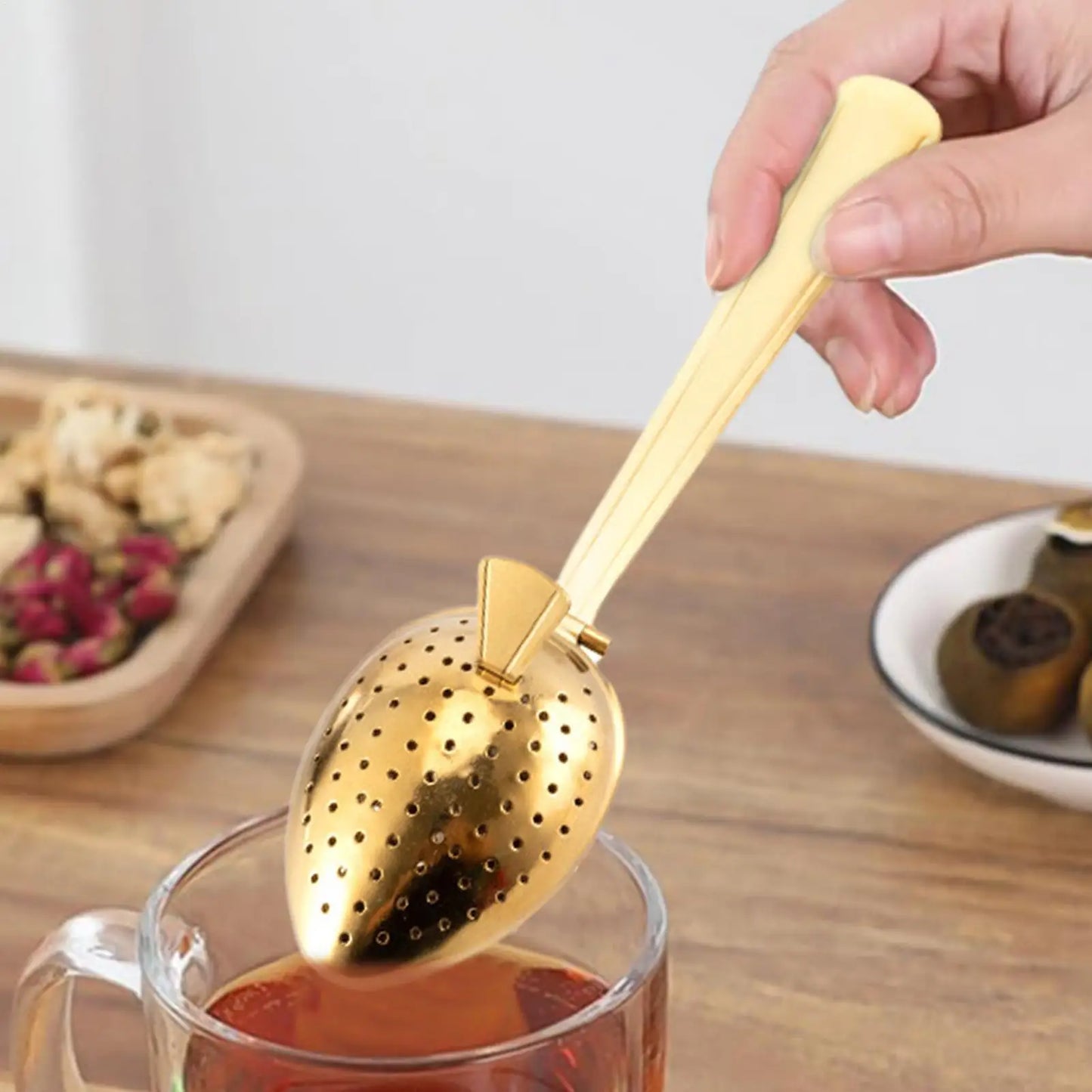 Stainless Steel Tea Infuser Spoon | Loose Leaf Tea Strainer