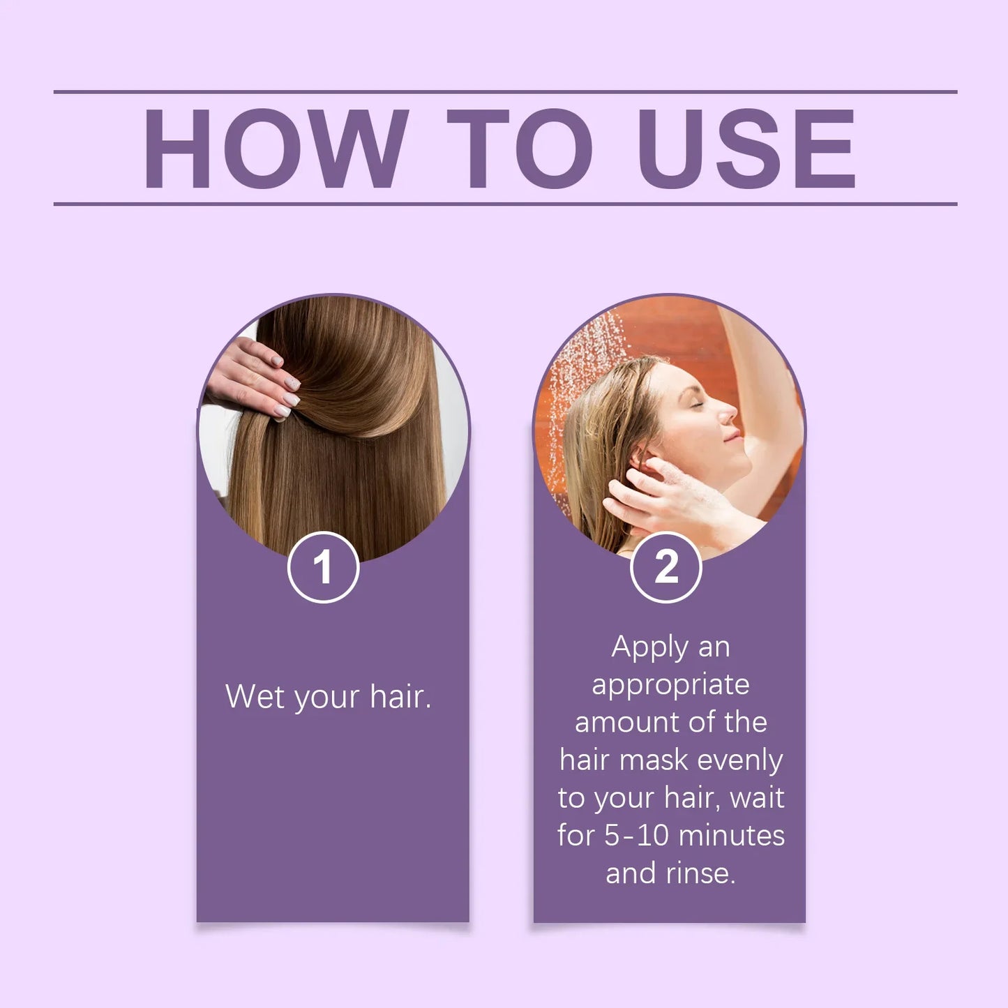 HOEGOA Purple Hair Mask – Anti-Brass Toner for Blonde & Silver