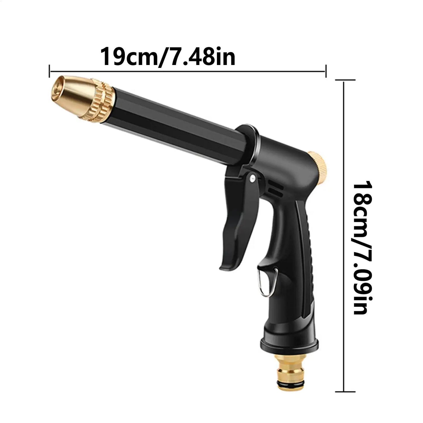 Portable High-Pressure Washer Sprayer | Car, Wall & Lawn