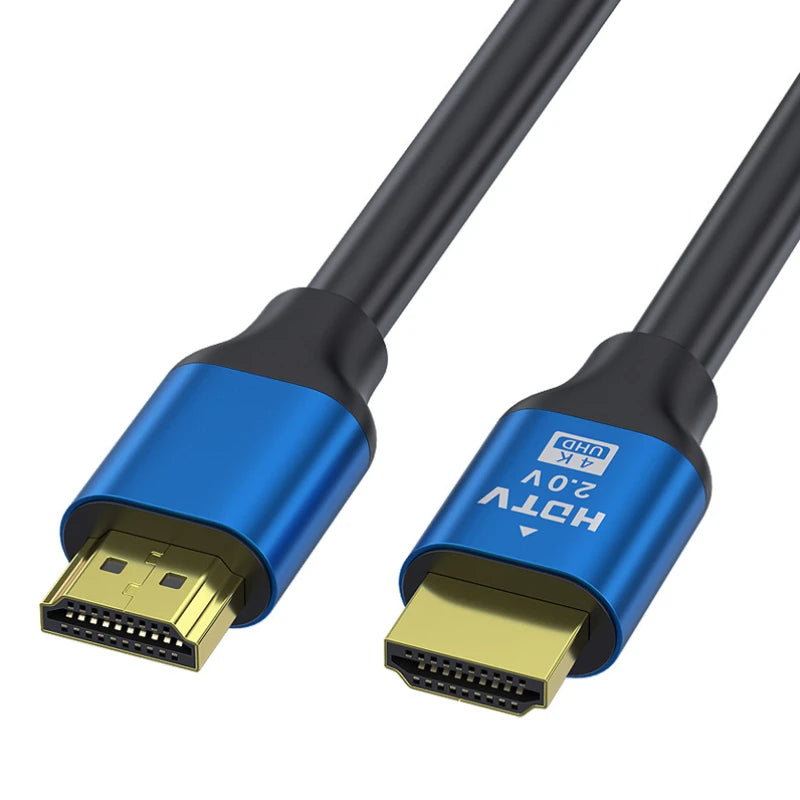HDMI-Compatible Cable 2.0 4K 60hz High Speed HDMI Cables Compatible Ultra HD 2K 1080P HDMI Cable Compatible For PS4 TV Laptop Peaceful Pleasures Health and Wellness HDMI 2.0 0.5m