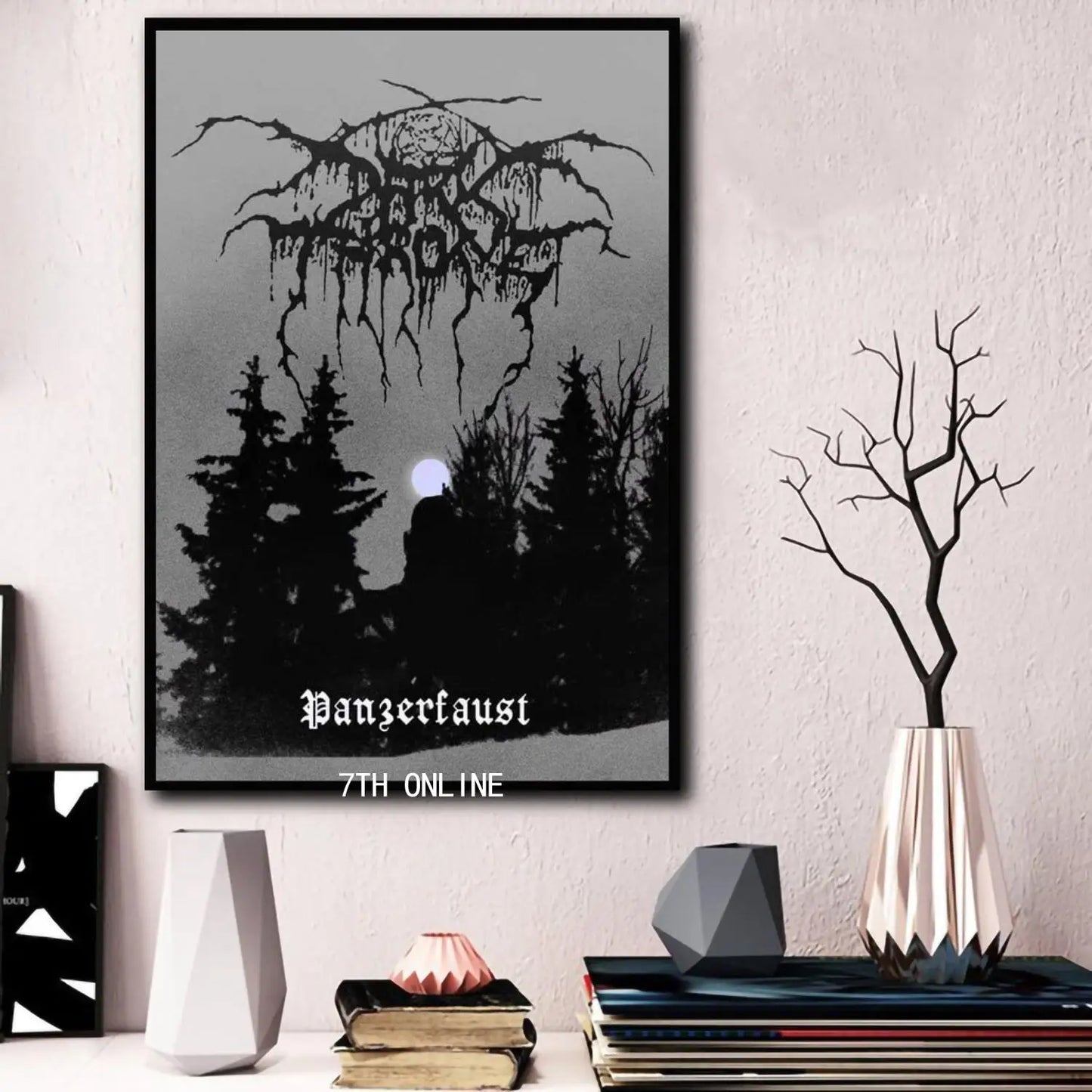 Darkthrone Canvas Wall Art Poster | Music Band Bedroom Decor