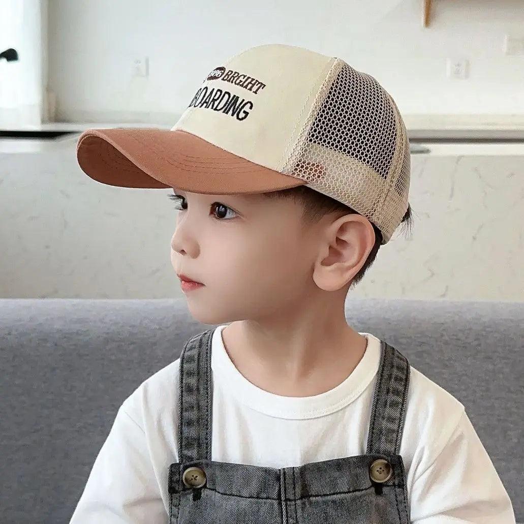Kids Breathable Mesh Sun Hat Baseball Cap | Ages 1–6