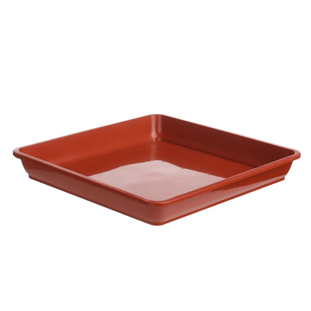 PP Plastic Flower Pot Drip Tray | Indoor Plant Saucer 6 Sizes