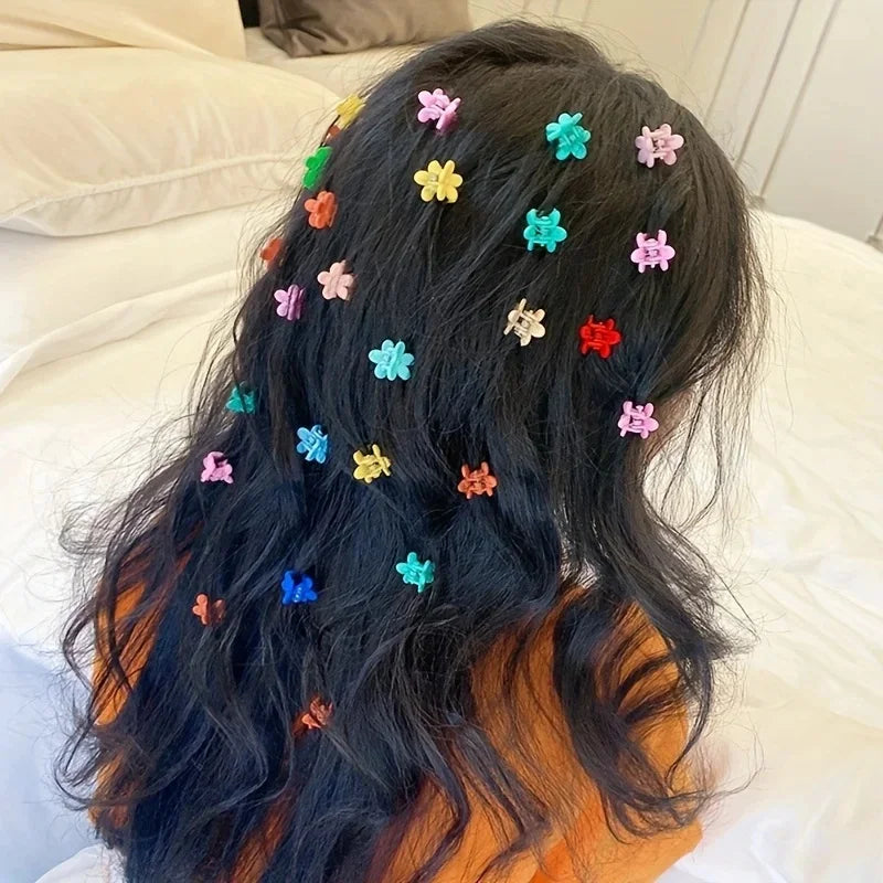 50pcs Non-Slip Mini Claw Clips – Colorful Hair Clips for Women Peaceful Pleasures Health and Wellness