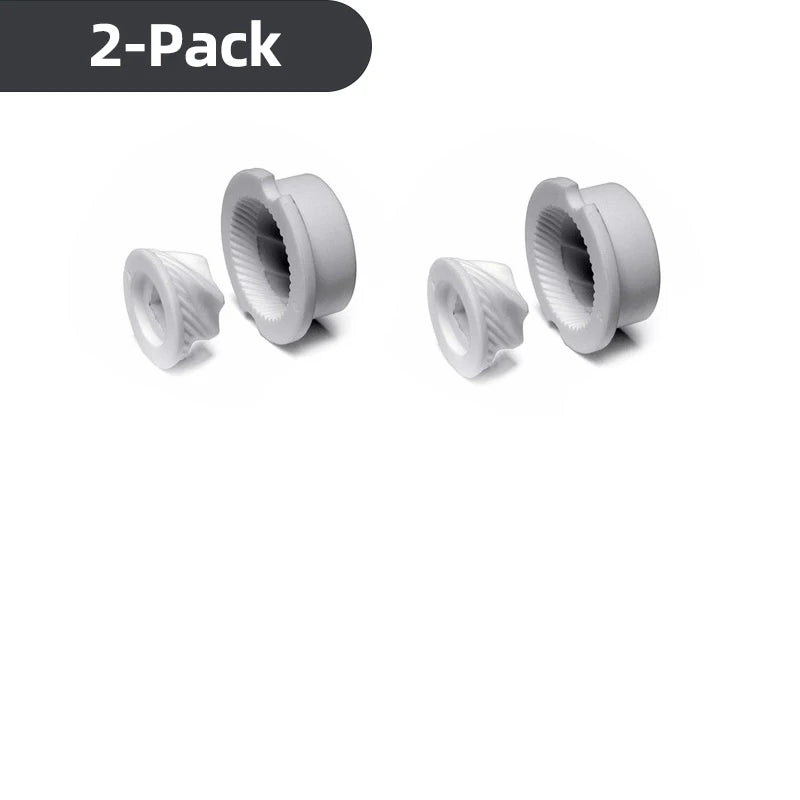 Conical Ceramic Burr, Ceramic Grinder for Wood Salt and Pepper Mill, Pepper Mill Replacement Parts Peaceful Pleasures Health and Wellness 2 pcs