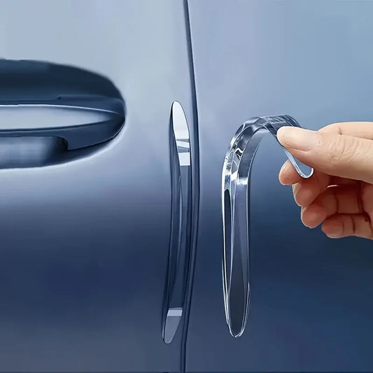 8-Piece Invisible Door Anti-collision Strips Necessary Tool Protect Peaceful Pleasures Health and Wellness