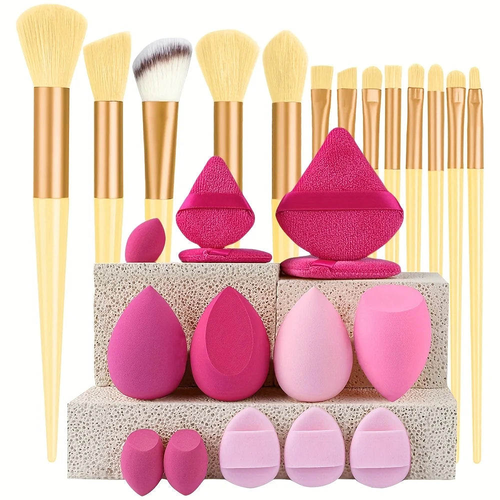 VANDER LIFE 8–29Pcs Professional Makeup Brush Set | Travel Kit