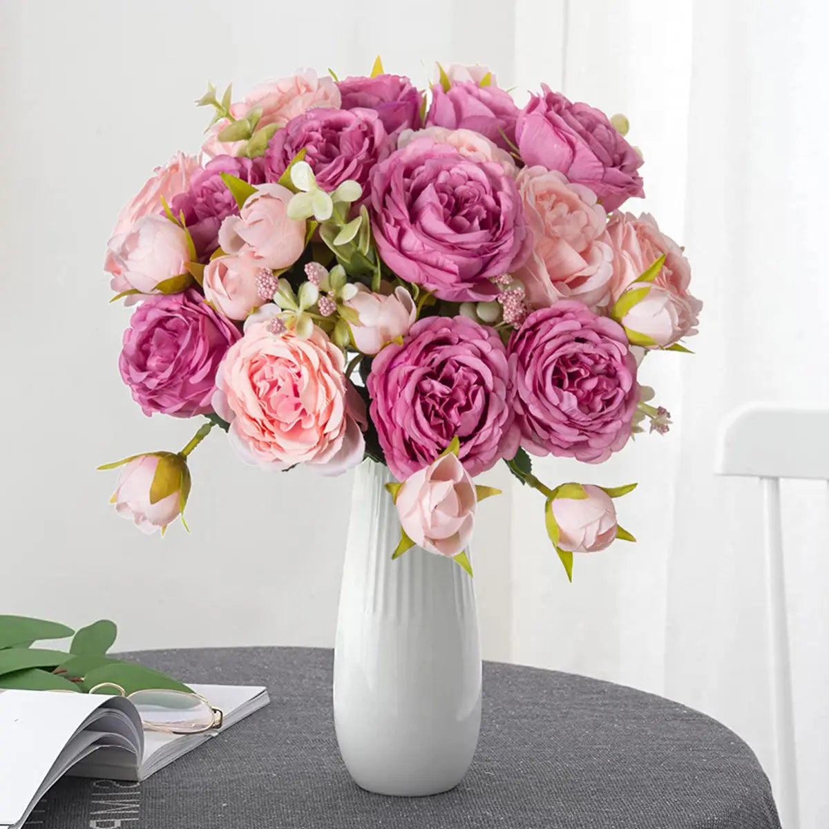 Silk Peony Artificial Flower | Wedding & Home Décor