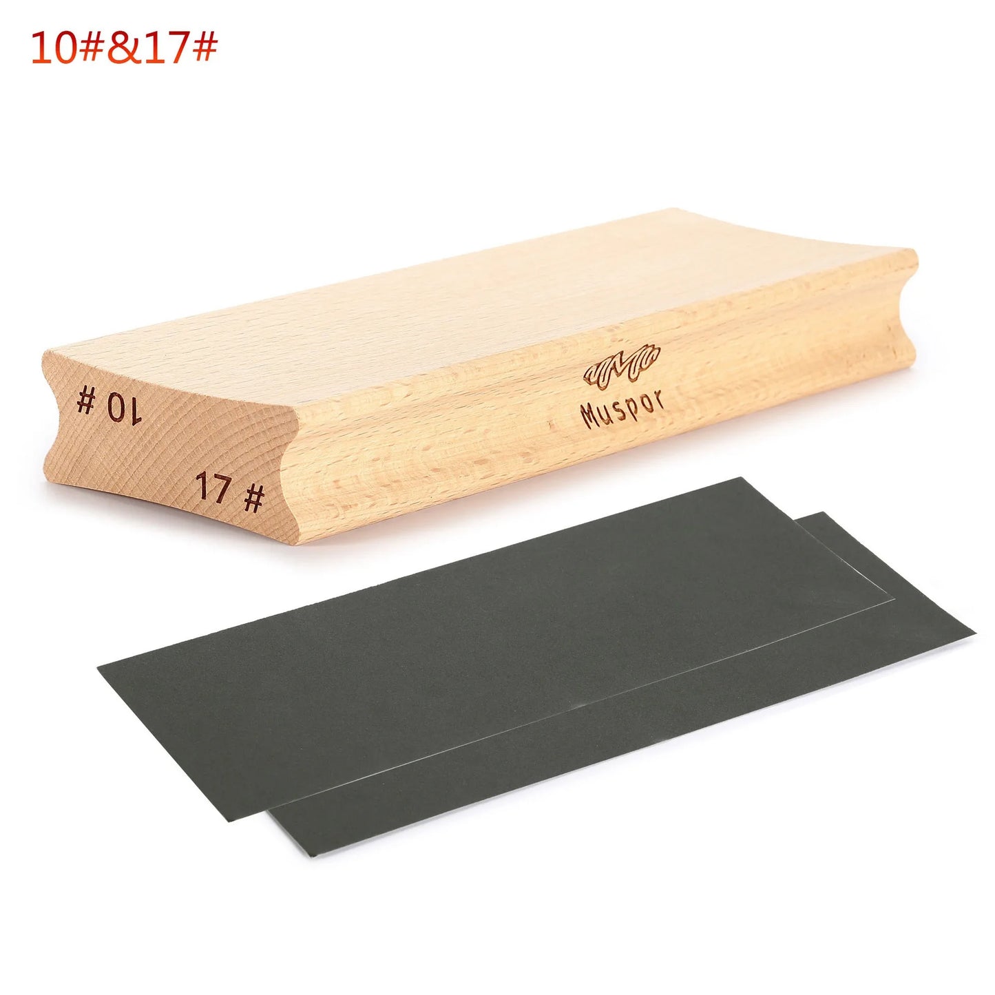 Muspor Dual-purpose Guitar Fretboard Radius Sanding Block Leveling