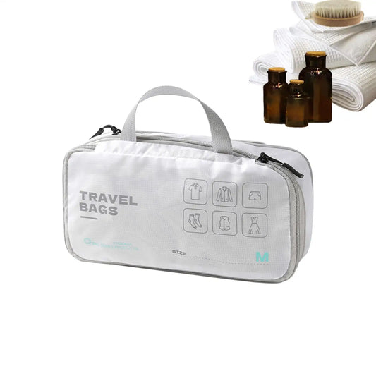 Waterproof Travel Toiletry Bag – Large Organizer with Handle Travel Toiletry Bag Peaceful Pleasures Health and Wellness