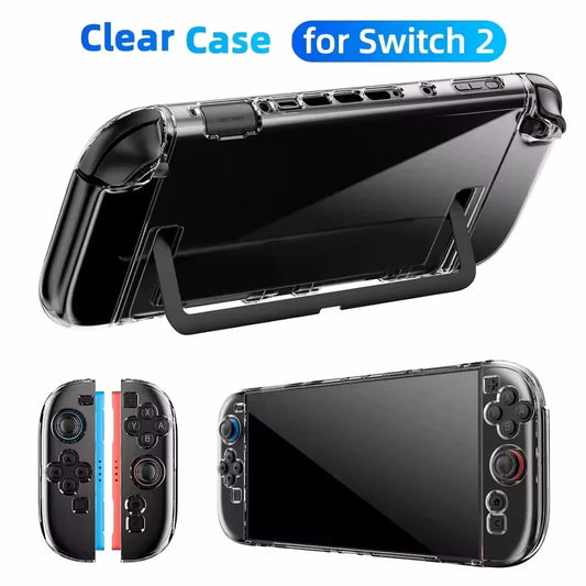 Nintendo Switch 2 Clear Protective Case Cover Shell (2025) Console Protective Case Oasis Select