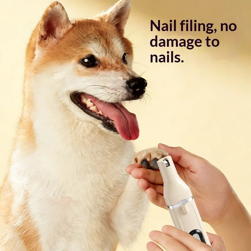 USB Rechargeable Pet Hair Clipper & Nail Grinder | Dog & Cat