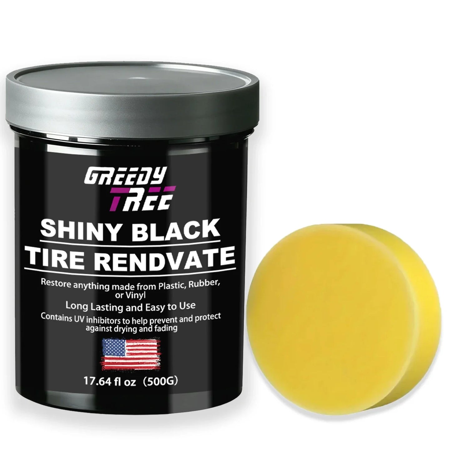 Tire Shine & Restorer | UV Protection for Tires, Plastic & Vinyl
