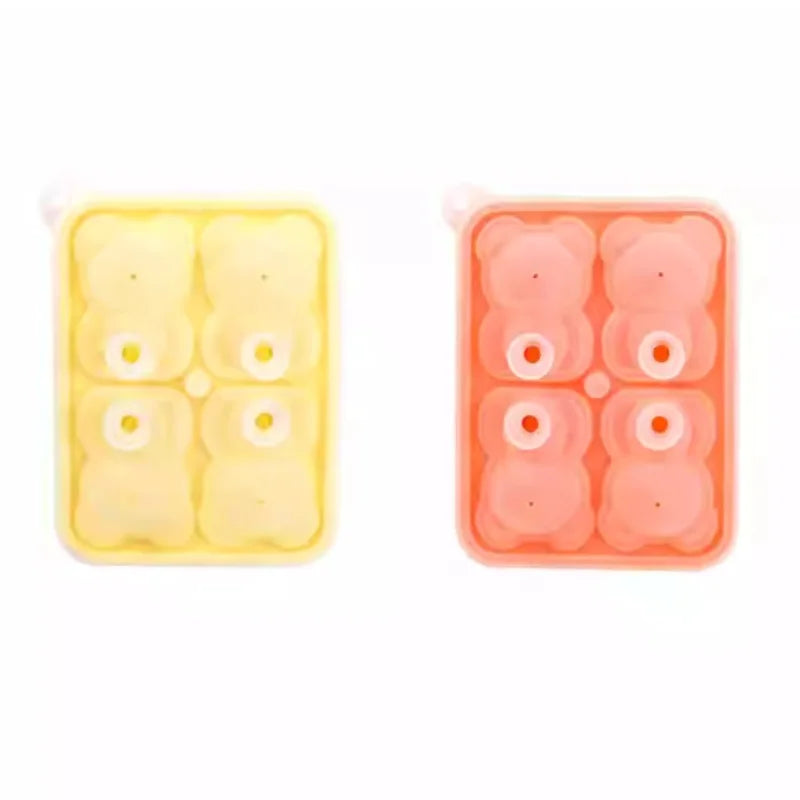 Bear Ice Cube Mold – Food-Grade Silicone Ice Tray
