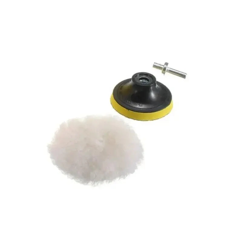 Polishing Sponge Plate Set Imitation Plush Waxing Angle Grinding Cleaning Sponge Wheel Car Beauty Set Electric Drill Polishing Peaceful Pleasures Health and Wellness