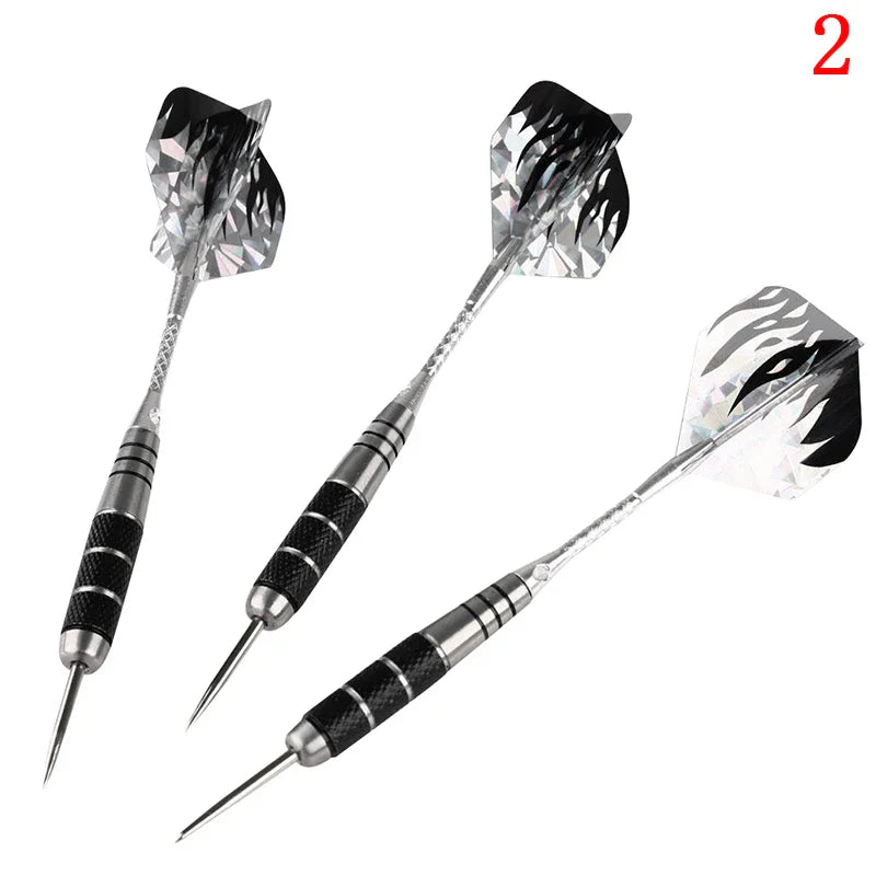 22g Tungsten Steel Darts Set – 3-Pack Anti-Fall Indoor Darts