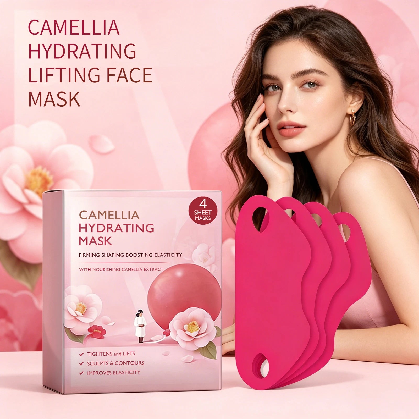 Facial Mask Double Chin Lifting Patches for Women Peaceful Pleasures Health and Wellness