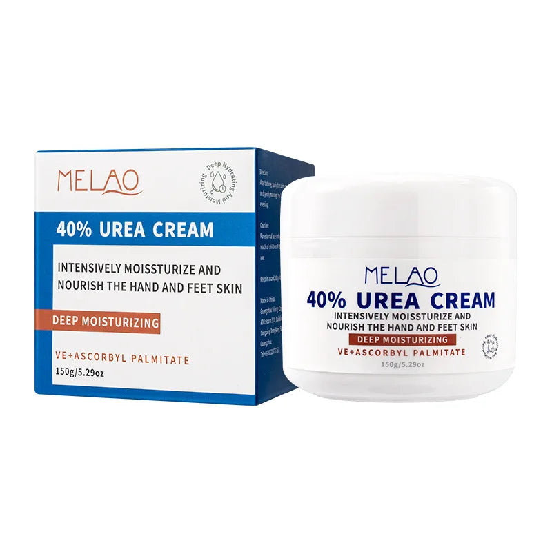 Foot Cream Urea Cream 40% plus Salicylic Acid 2% Soften Cracked Feet Moisturizing Gentle Exfoliating Daily Foot Care Solution Peaceful Pleasures Health and Wellness 150gx1 piece