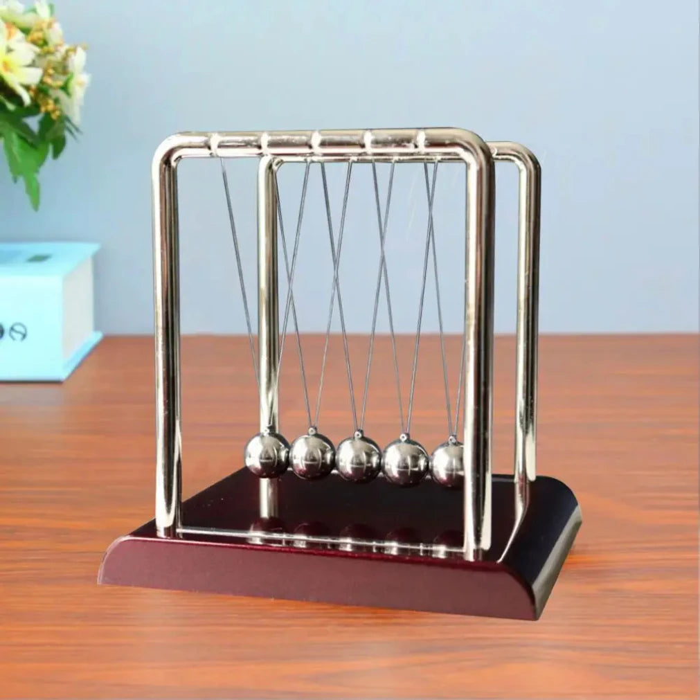 Newton's Cradle Metal Pendulum Kinetic Energy Physics Desk Toy
