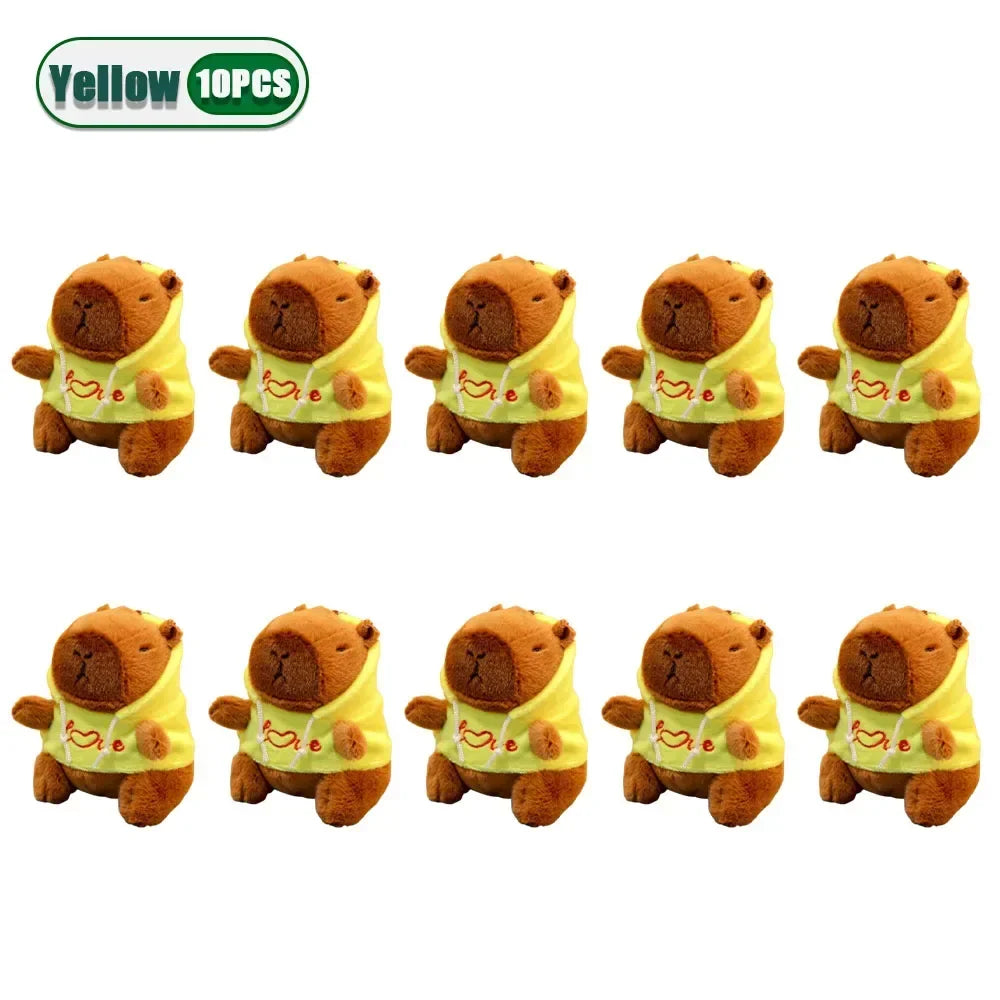 Cute Capybara Plush Keychain Bag Charm Pendant | Kids Gift