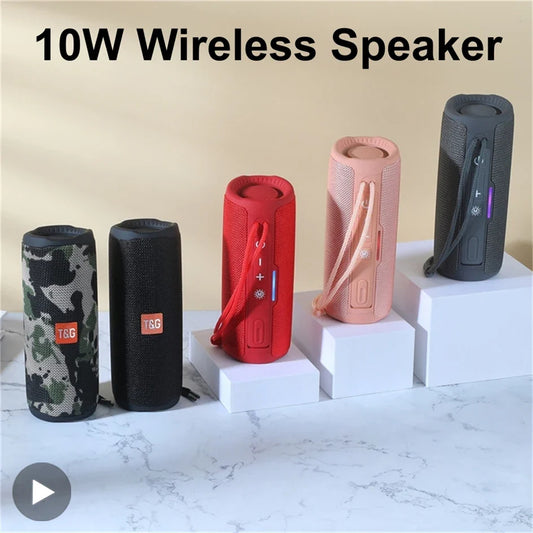 T&G TG365 10W Portable Bluetooth Speaker | Waterproof FM Radio Portable Bluetooth Speaker Oasis Select